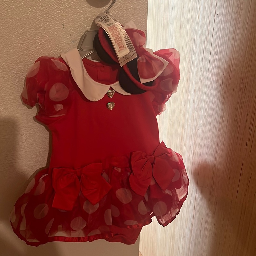 Disney’s Minnie mouse dress bought at Disney store never worn